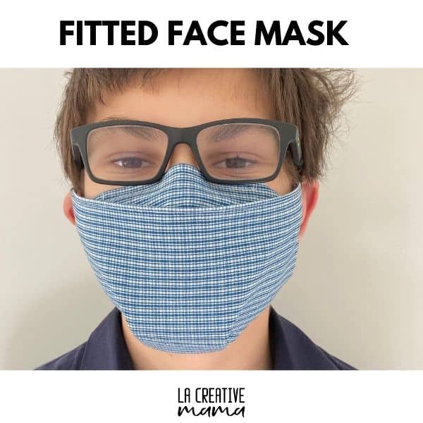 Fitted Face Mask for Glasses - DIY Sewing Tutorial