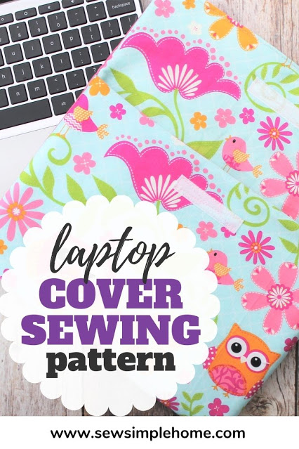 Easy Laptop Sleeve - DIY Sewing Tutorial