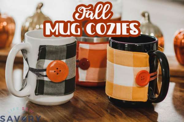 DIY Mug Cozy - Easy Sewing Tutorial