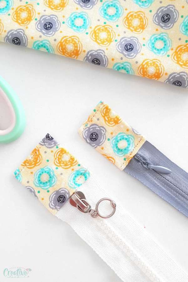 How To Sew Zipper Tabs - Tutorial