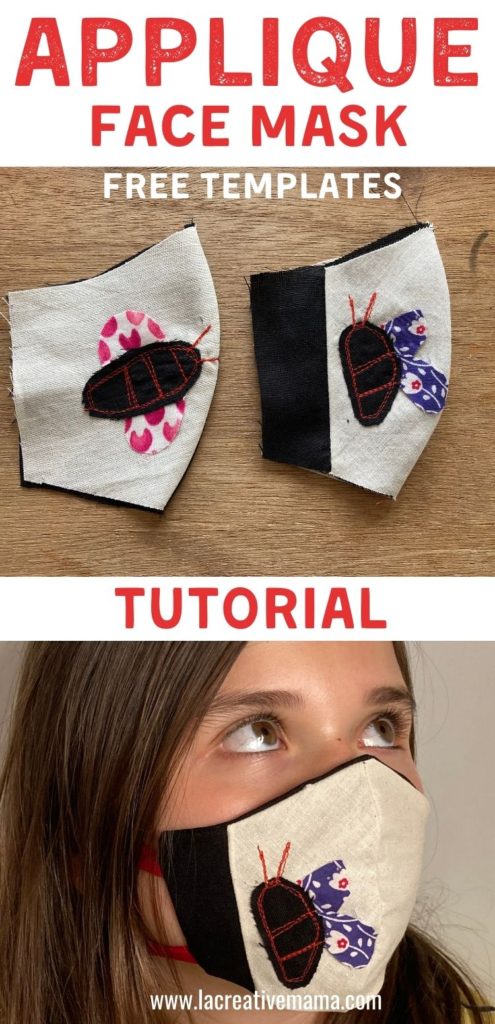 How to Add Applique to a Face Mask - Sewing Tutorial