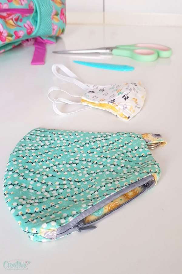 DIY Face Mask Pouch - Free Sewing Pattern