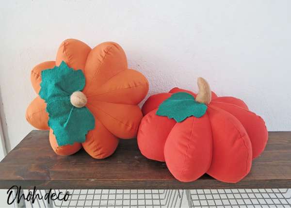 Pumpkin Pillow Sewing Pattern