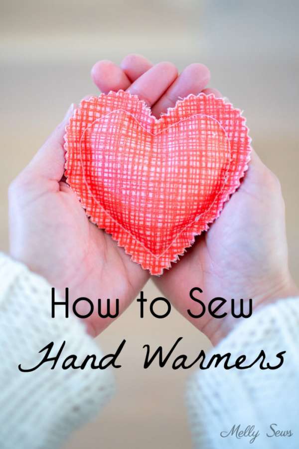 DIy Pocket  Handwarmers - Easy Sewing Tutorial