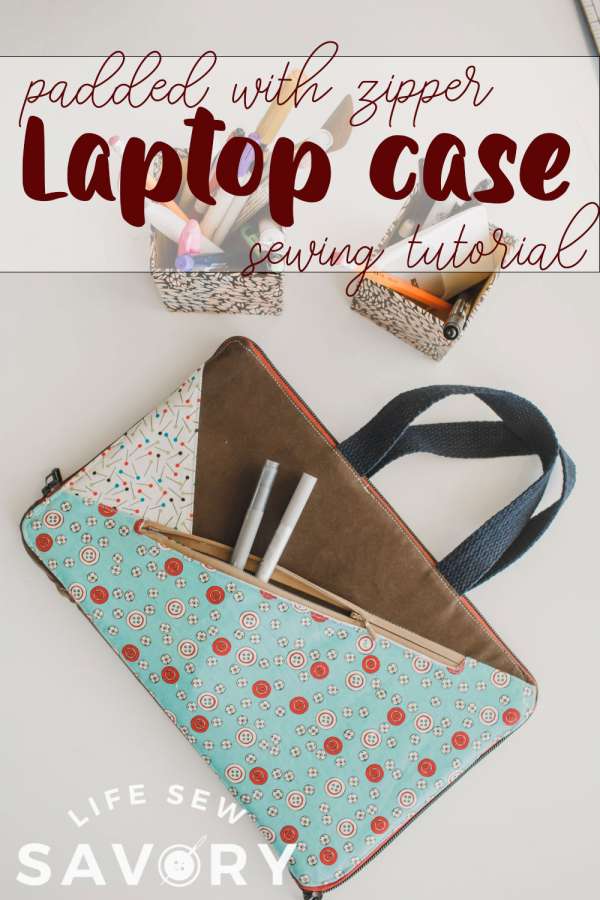 Padded Laptop Case or Tablet Case - DIY Sewing Tutorial