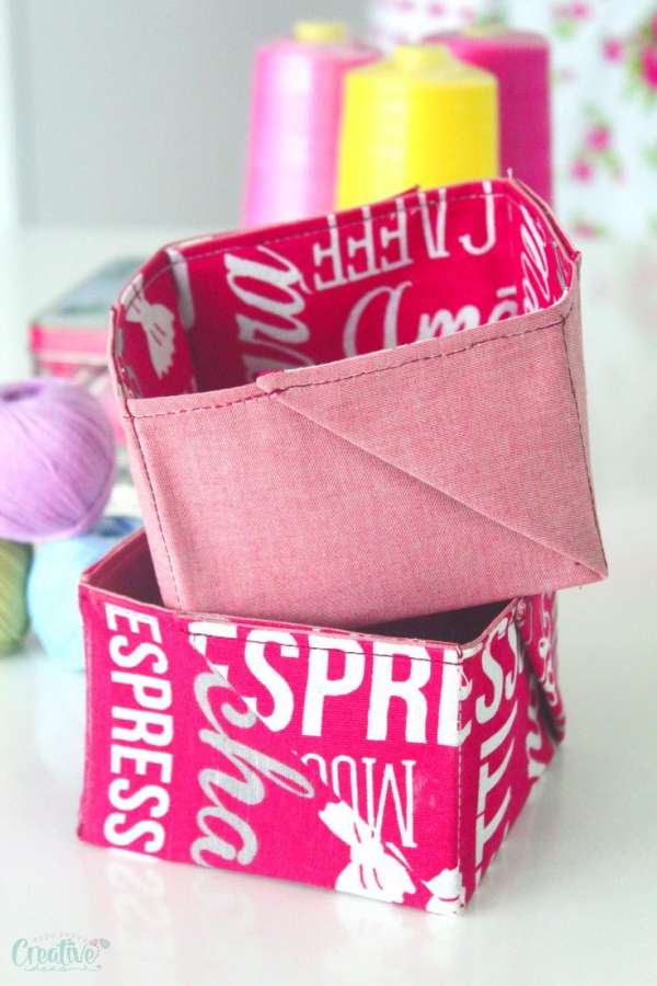 Easy Fabric Baskets - Sewing Tutorial