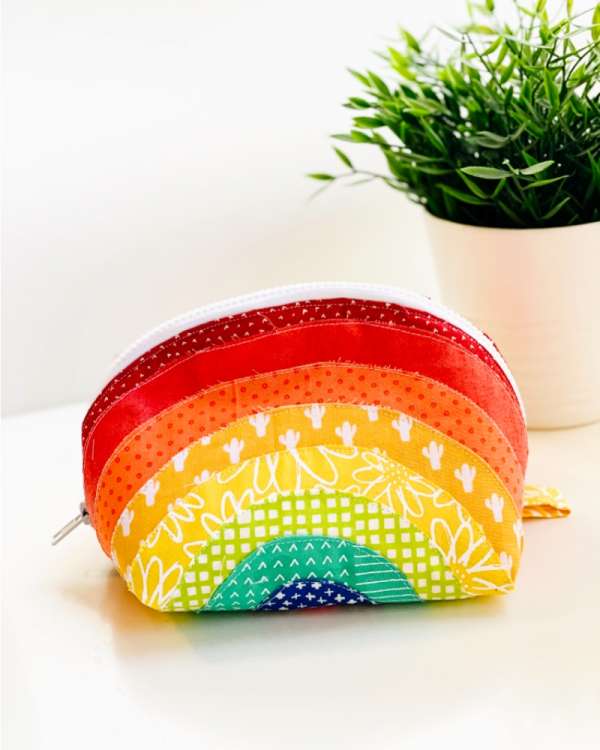 Rainbow Zipper Pouch