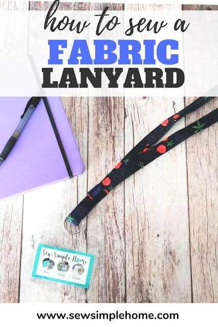 Sew a Simple Fabric Lanyard - DIY Tutorial