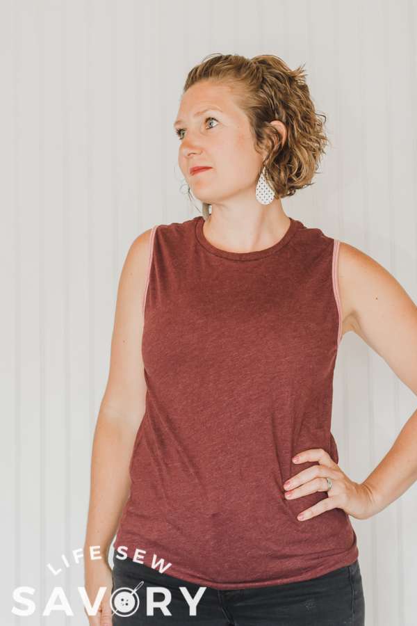 Women's Boxy Tank Top - Free Sewing Pattern