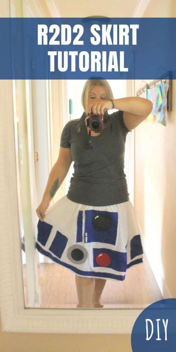 DIY R2D2 Skirt Sewing Tutorial