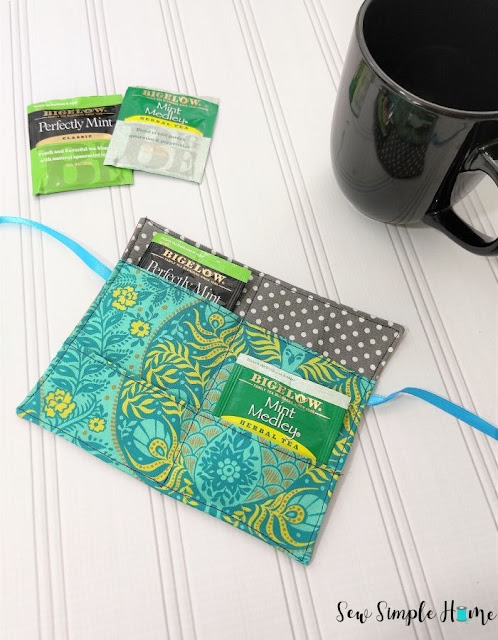 Easy Tea Wallet Free Sewing Pattern