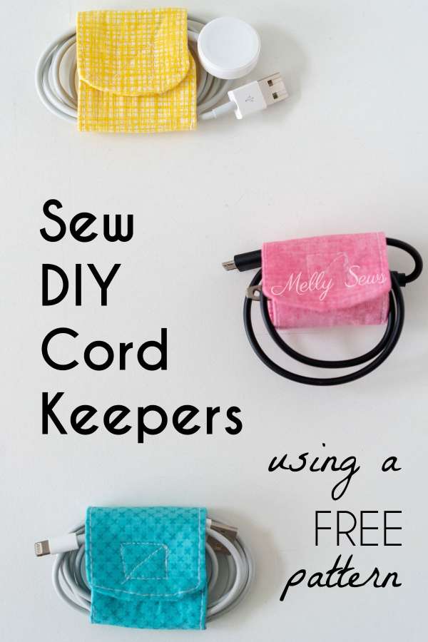 Easy Cord Keeper Sewing Tutorial