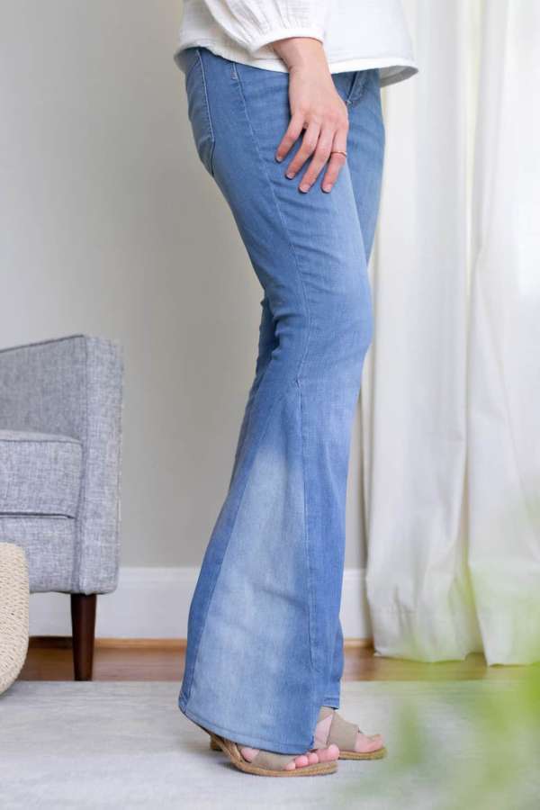 DIY Flare Leg Jeans - Easy Sewing Tutorial