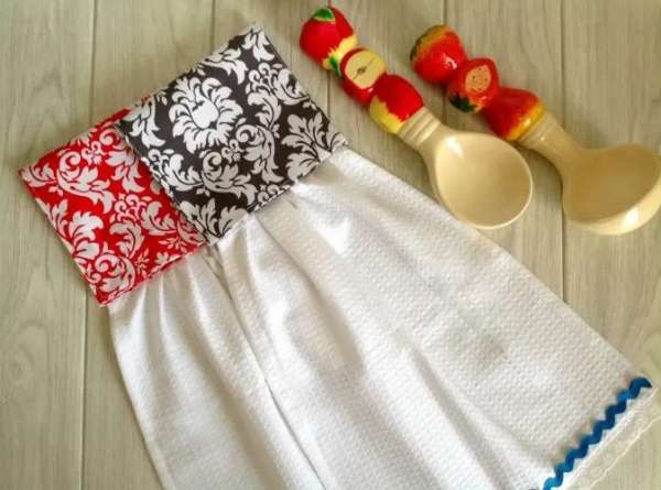 DIY Hanging Kitchen Towel Sewing Tutorial