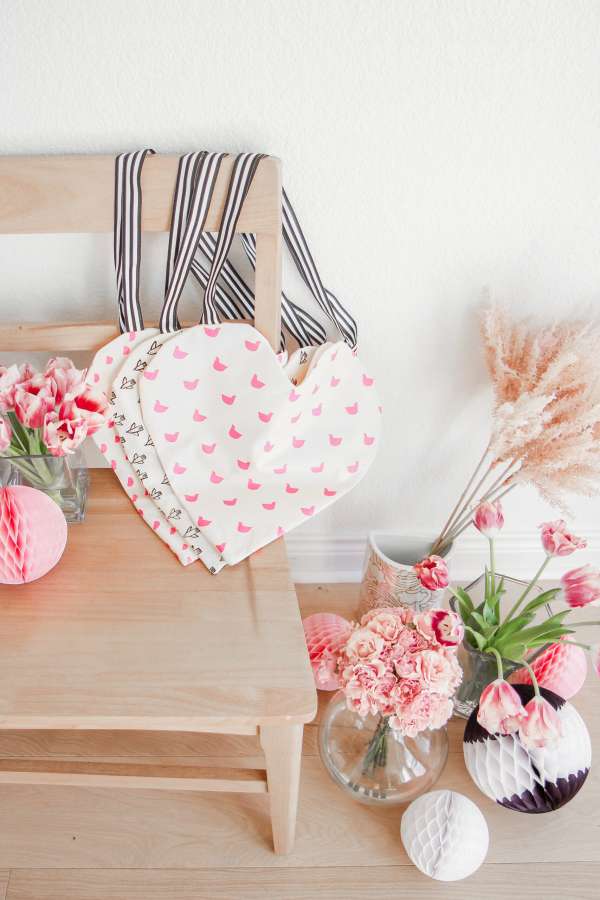 Valentine Heart Tote Free Sewing Pattern