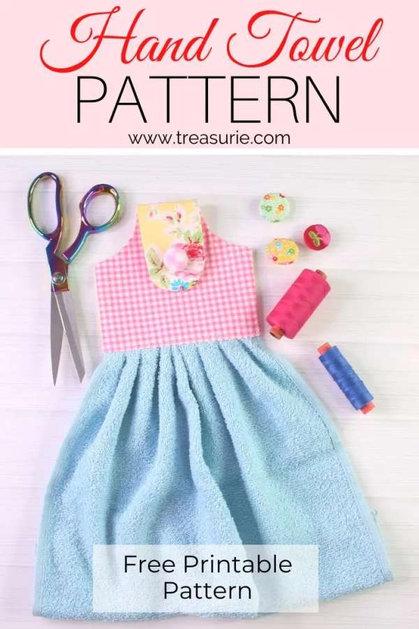 Hanging Hand Towel - Free Sewing Pattern