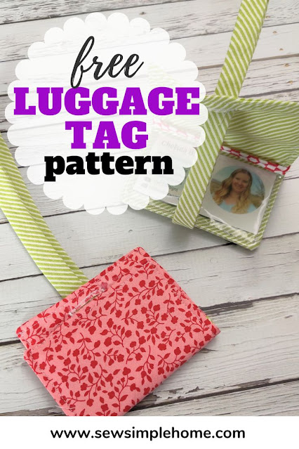 How to sew DIY luggage tags. Sew luggage tags. Luggage tags tutorial