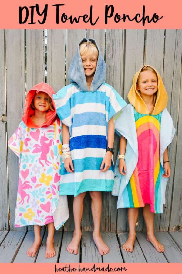 Swim poncho cover up sale