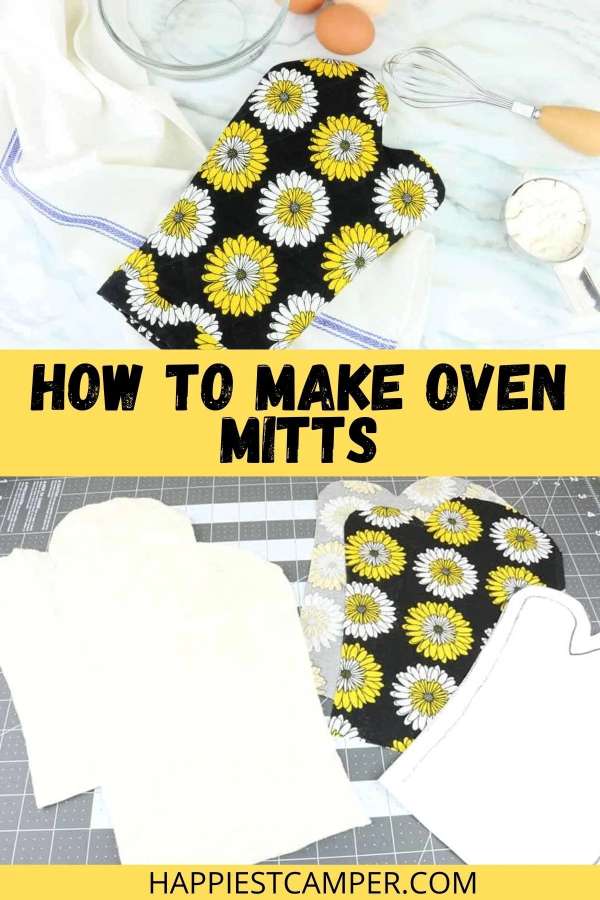 Easy Oven Mitt Free Sewing Pattern