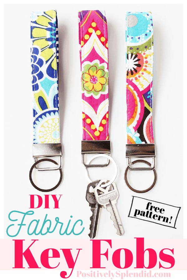 15-Minute Fabric Key Fob - Sewing Tutorial