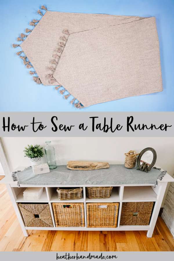 Table Runner Easy Sewing Tutorial