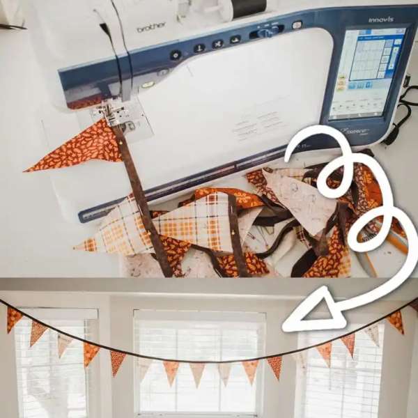 Fabric Bunting Banner Sewing Tutorial