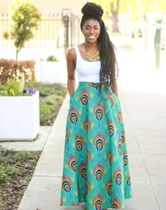 Circle Skirt with Pockets by Montoya Mayo