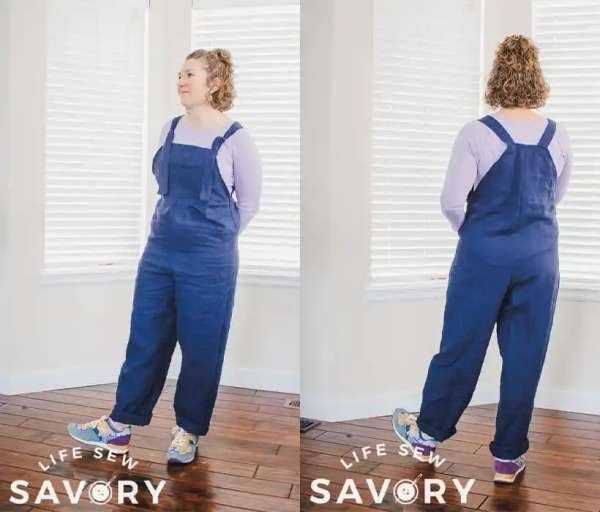 Women's Overalls Jumpsuit Free Sewing Pattern