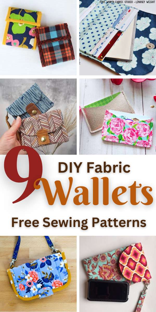 9 DIY Fabric Wallets You Can Sew Today