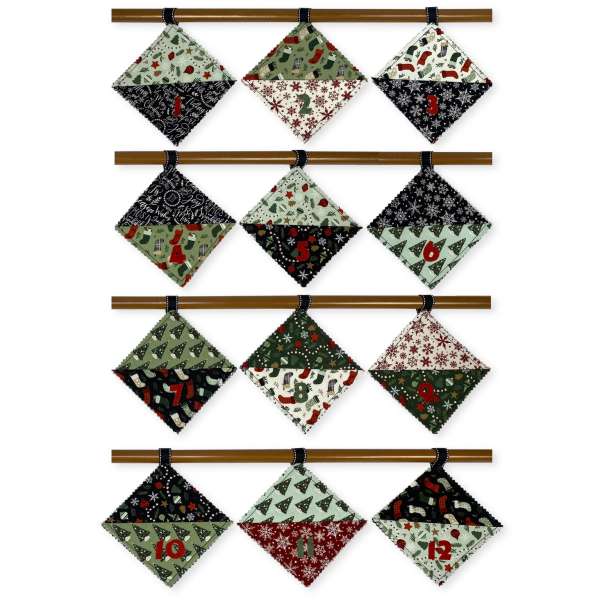 13 Christmas Festive Advent Calendars You Can Sew Sewing