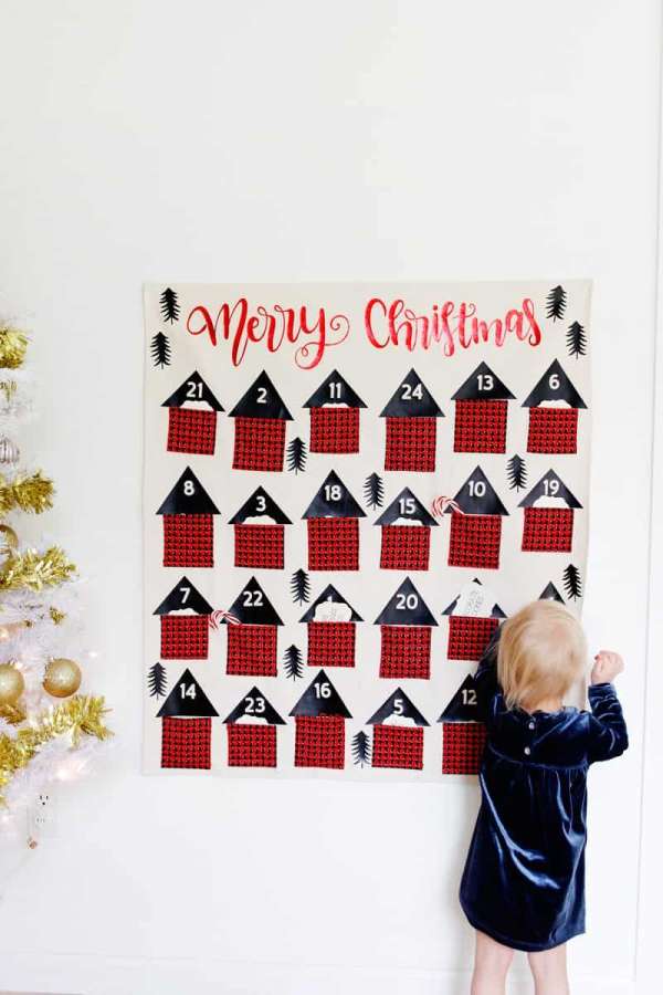 13 Christmas Festive Advent Calendars You Can Sew Sewing