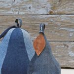 Upcycled Denim Pear Doorstop – Free Sewing Pattern