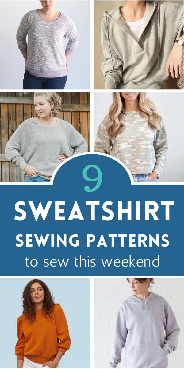 9 Great Sweatshirt Sewing Patterns