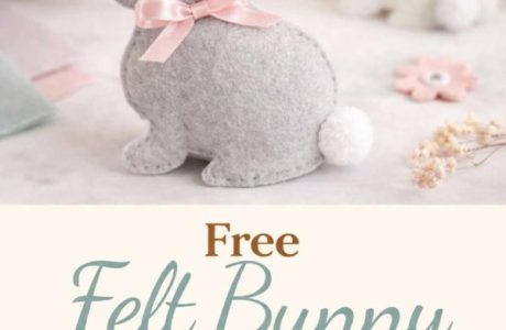 How to Make a Felt Bunny by Hand – Free Sewing Pattern for Easter